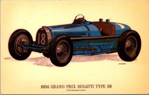 Cars 1934 Grand Prix Bugatti Type 59