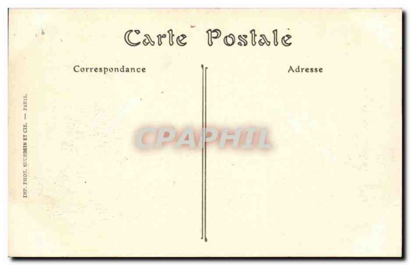 Breteuil Old Postcard Square walking with herbs