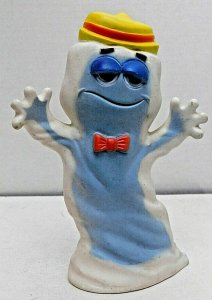 Vintage 70's General Mills Boo Berry Cereal Soft Vinyl Advertising Character