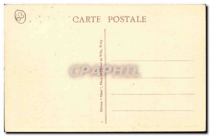 Cantal Auvergne Old Postcard Saint Flour General view