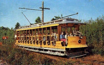 Seashore Trolley Museum in Kennebunkport, Maine