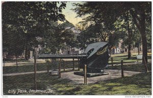 Scenic view,  City Park,  Ottumwa,  Iowa,  PU_1909