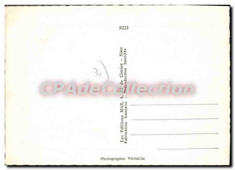 Modern Postcard Sete Between Du Port