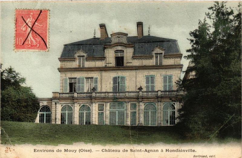 CPA Env. de MOUY Chateau de St-Agnan a HONDAINVILLE (376781)