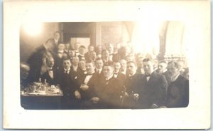 M-84030 Group of Men Vintage Picture