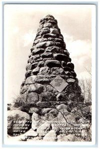 c1940's Schieffelin Monument Tombstone Arizona AZ Frashers RPPC Photo Postcard