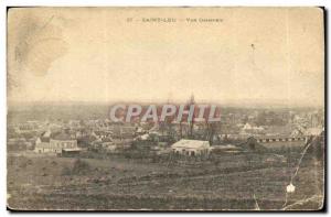 Postcard Old Saint Leu Vue Generale