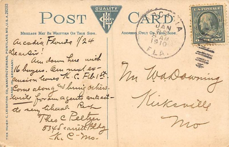 Picking oranges Florida, USA Florida Oranges 1910 