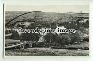 tp8870 - Devon -Early View of the Two Bridges and Village, on Dartmoor- Postcard