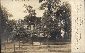 Southern Pines NC Prospect House c1905 Real Photo Postcard