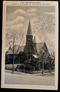 Vintage Postcard 1930-1945 First Presbyterian Church, Englewood, New Jersey (NJ)