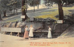 East Liverpool Ohio c1910 Postcard Rock Springs Park Theatre