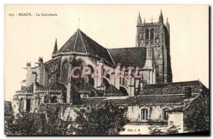 Old Postcard Meaux La Cathedrale