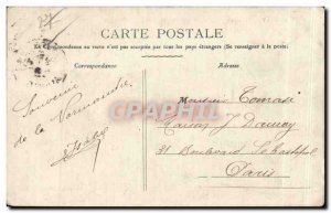 Postcard Bernay Old Panorama