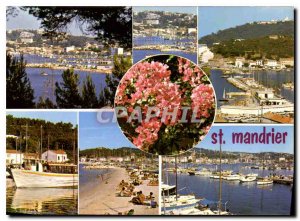 Postcard Modern Lumiere Beauty and the Riviera Remembrance Saint Mandrier