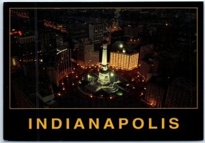 Postcard - Soldiers And Sailors Monument - Indianapolis, Indiana