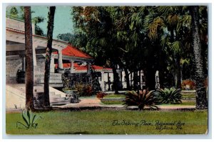 1912 The Sebring Place Ridgewood Avenue Daytona Florida FL Antique Postcard