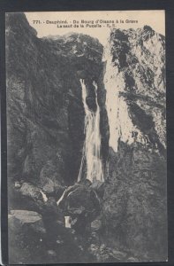 France Postcard - Dauphine - Du Bourg d'Oisans a La Grave Le Saut   T6044