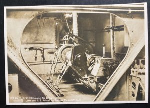 Mint Dornier DOX Giant Seaplane Real Picture Postcard Motor Room View