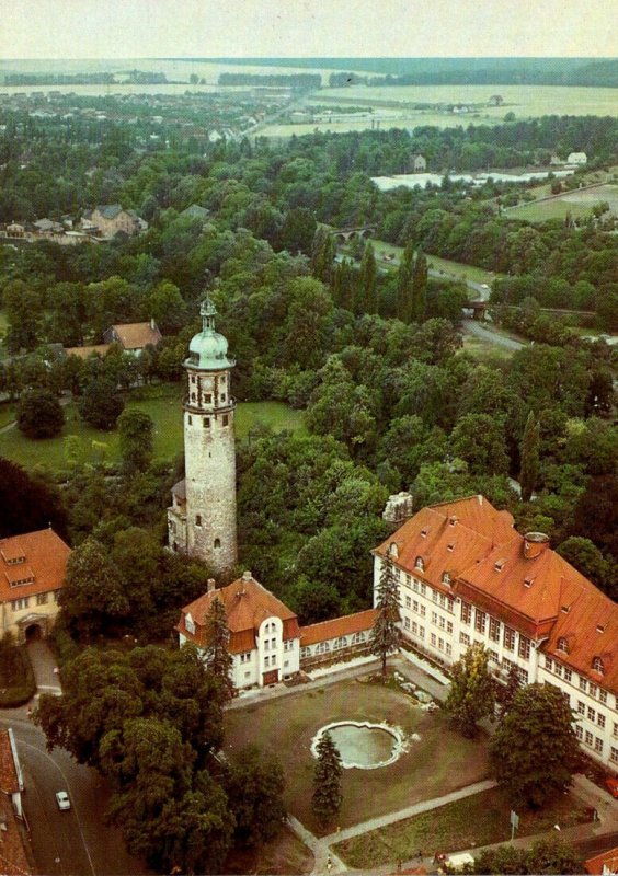 Germany Amstadt Castle Neideck Ruin and New Palace