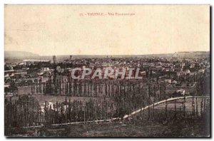 Valencia Old Postcard Panoramic view