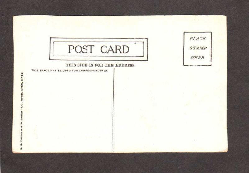 MA Cherry St From Everett Ave Fire 1908 Chelsea Mass Massachusetts Postcard