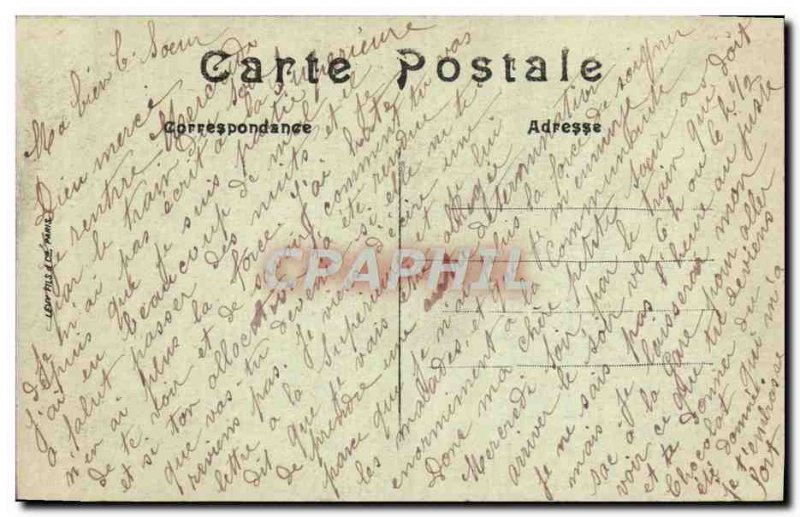 Old Postcard Saint Aubin L & # 39Eglise