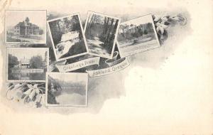 Ashland Oregon Scenic Multiview Antique Postcard K86422