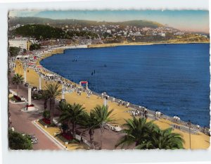 Postcard La Promenade des Anglais et el Mont-Boron, Nice, France