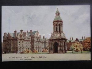 Railway Official L&NW DUBLIN TRINITY COLLEGE via Holyhead - Old Postcard