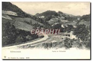 Postcard Old Party Im Schwarzwald Hollenthal