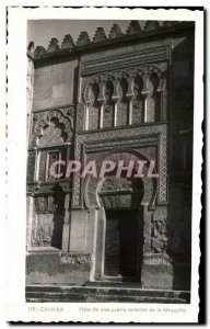 Postcard Old Cordoba Vista De Una Puerta Exterta Exterior De La Mezquita