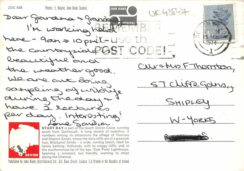 uk43547 start bay south devon uk