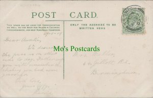 Genealogy Postcard - Mellor - 44 Gillott Road, Edgbaston, Birmingham RF7033