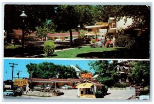 1959 Taylor Rosamond Motel Hot Springs National Park Arkansas Vintage Postcard