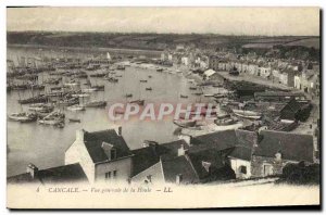 Old Postcard Cancale General view of Charter Houle