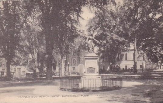 Hannah Dustin Monument Haverhill Massachusetts