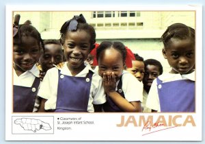 KINGSTON, Jamaica ~ ST. JOSEPH INFANT SCHOOL Children 4x6 Postcard