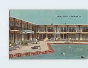 Postcard Holiday Inn Of Champaign, Illinois