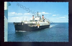 f2310 - British Rail Car Ferry - Freshwater (Yarmouth /Lymington) - postcard