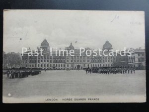 c1914 London: 29th July 1914 Horse Guards Parade POSTED DAYS BEFORE START OF WW1