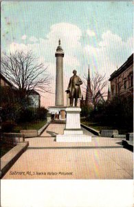 Maryland Baltimore Teackle Wallace Monument