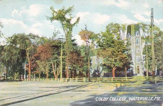 Maine Waterville Colby College 1911