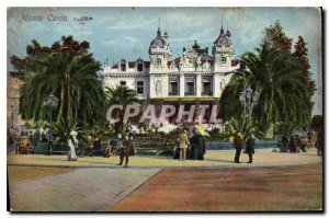 Postcard Old Casino in Monte Carlo