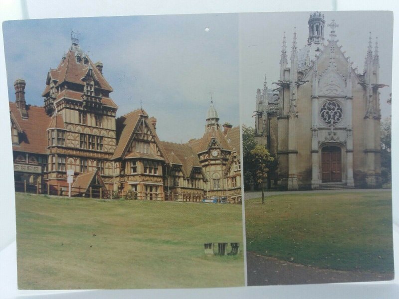 Vintage Postcard Farnborough Hill Convent & St Michaels Abbey 