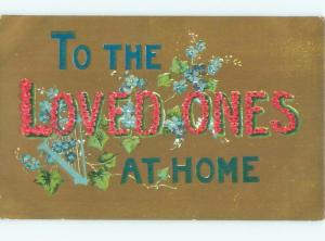 Divided-Back BEAUTIFUL FLOWERS SCENE Great Postcard AA2877