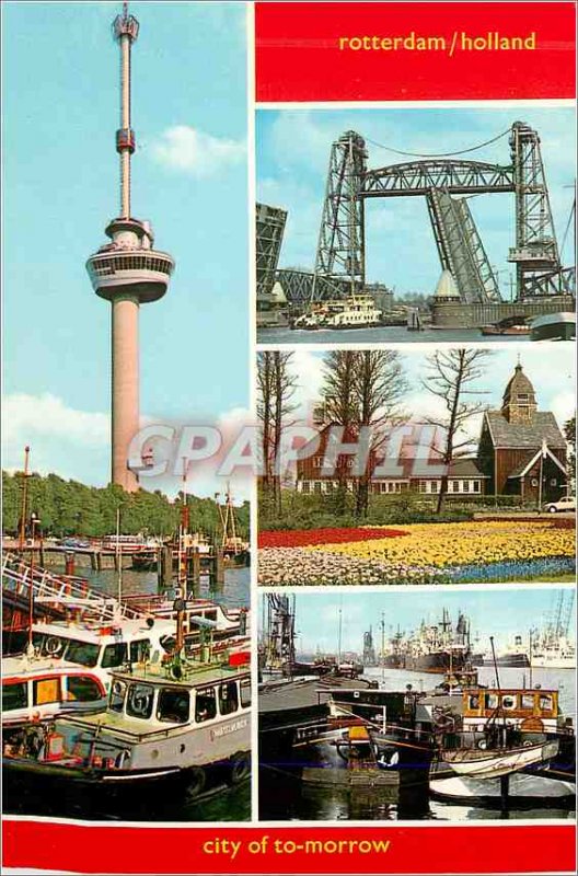 Postcard Modern Rotterdam Holland