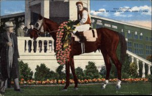 Clark County KY 1940 Kentucky Derby Horse Racing Winner Gallahdion PC