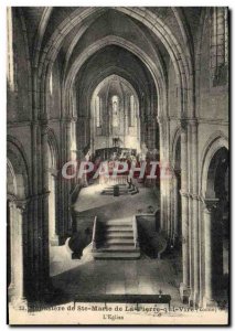 Old Postcard Monastery of St. Mary of Stone that turns L & # 39eglise