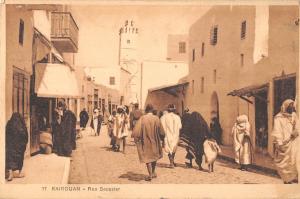 BF8719 kairouan rue saussier types tunisia    Tunisia